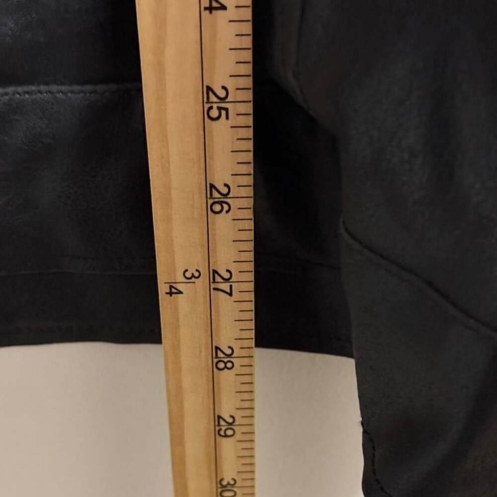 Point Zero Faux Leather Racing Jacket - Picture 6 of 6